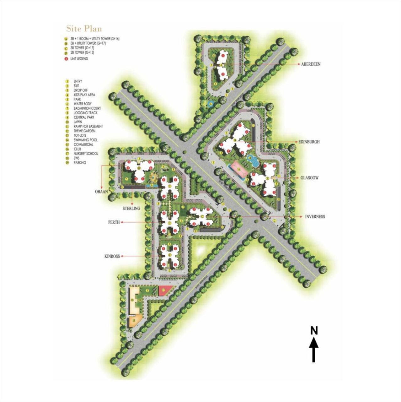 Ansal Highland Park Master Plan